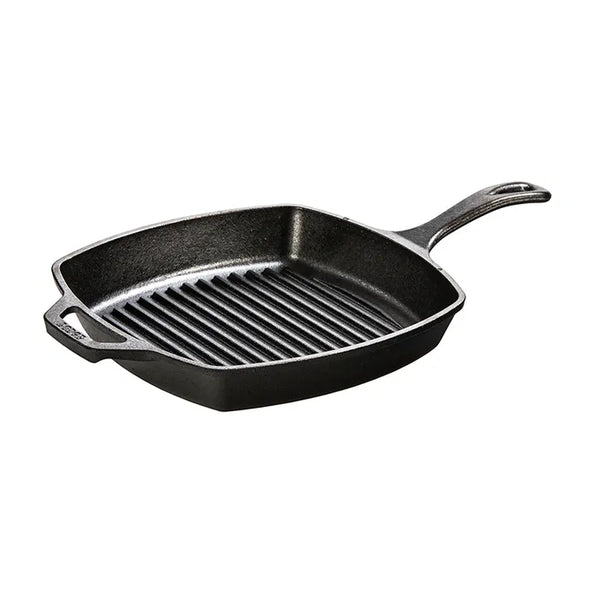 Lodge Wildlife Square Cast Iron Grill Pan Fish - 26cm - 1