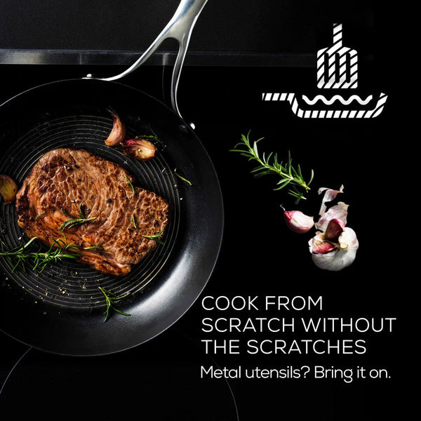 Circulon SteelShield™ Nonstick Stainless Steel S - Series Stockpot - 30cm/7.1L - 2