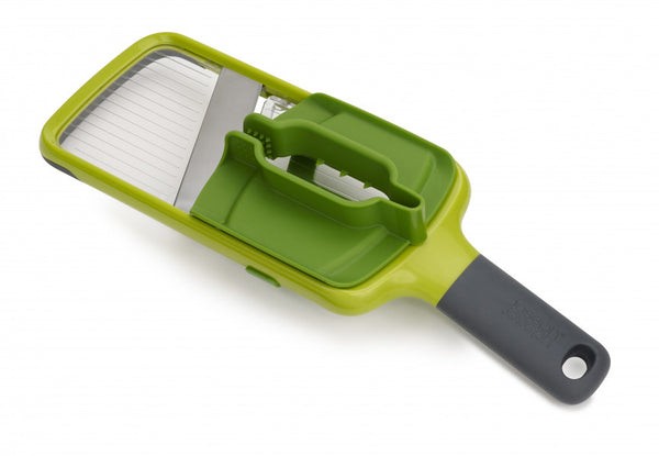 Joseph Joseph Multi-Grip Mandoline – Green - Sharp Stainless-Steel Blade - 1