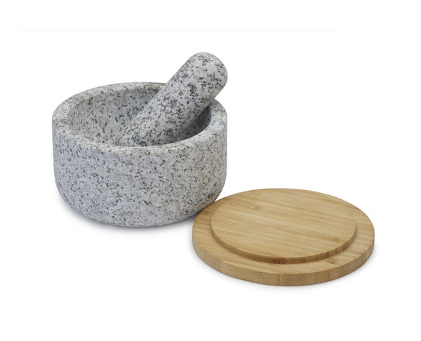 Joseph Joseph Dash Granite estle & Mortar with Bamboo Lid - 2