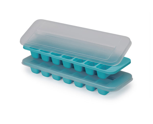 Joseph Joseph Flow Easy-fill Ice-cube Tray - Capacity 14 Cubes Polypropylene Blue - 2