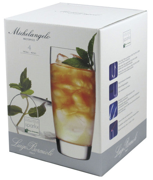 Luigi Bormioli Michelangelo Masterpiece HiBall 435ml - Set 4 - 1