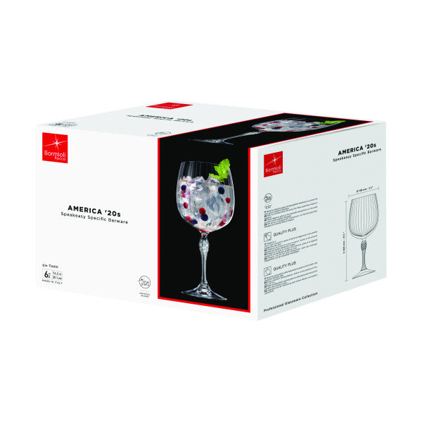 Bormioli Rocco America 20's Gin 750ml - Set 4 - 1