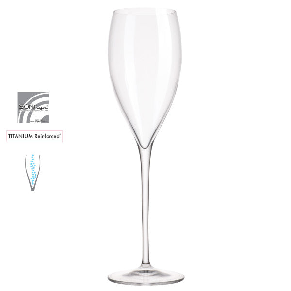 Luigi Bormioli Magnifico Flute 320ml - Set 4 - 1