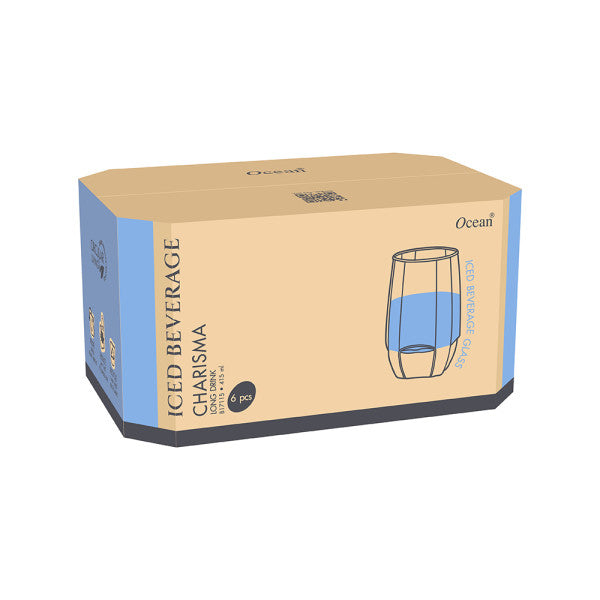 Ocean Eco Charisma Hiball Tumbler 415ml - Set 6 - 1