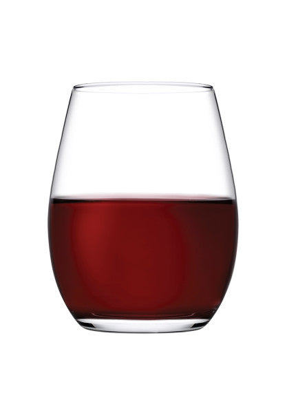 Pasabahce Amber Stemless Wine Glass 440ml Set 6 - 1