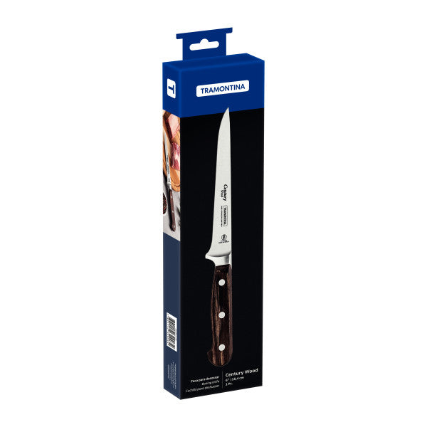 Tramontina Century Wood Boning Knife - 15cm - 1