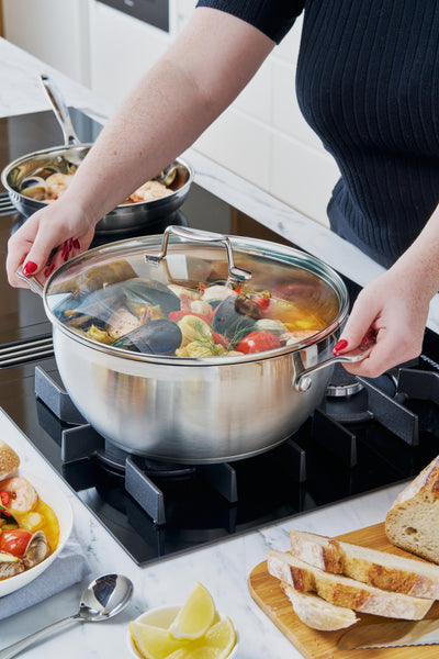 Scanpan Impact Stainless Steel Covered StewPot - 32cm/8.5L - 3