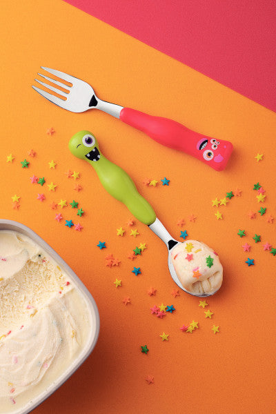 Tramontina Children's Monster Cutlery Set - 2 Piece - 2