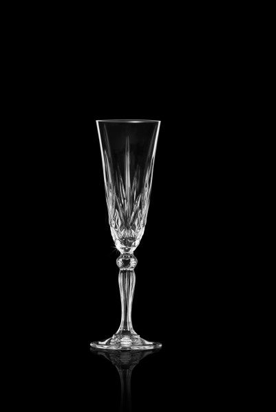 Rcr Crystal Melodia Flute Glasses 160ml - Set 6 - 1