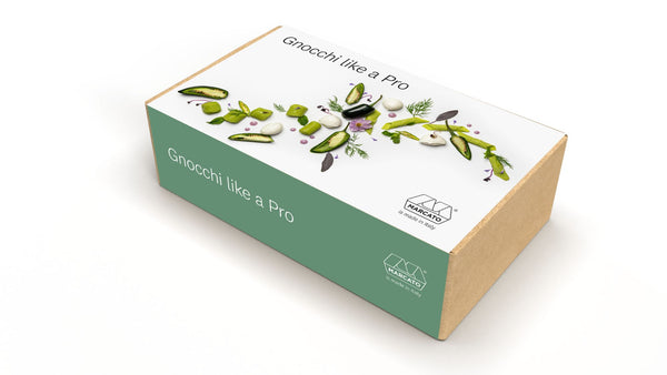 Marcato Gnocchi “Like a Pro” 7pc Set - Pear Wood, Tin Plate, Cotton - 1