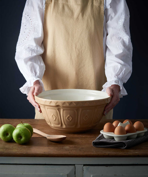 Mason Cash Cane Mixing Bowl, 32cm/5 Litre - 1