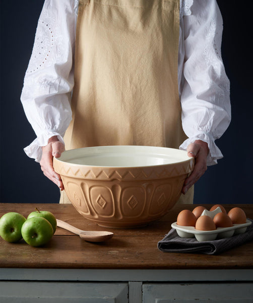 Mason Cash Cane Mixing Bowl, 33cm/6 Litre - 1