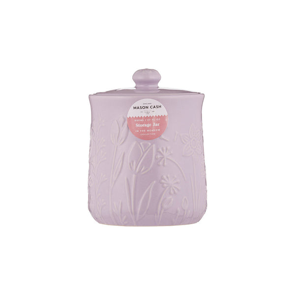 Mason Cash In The Meadow Lilac Storage Jar, 15 x 11.5cm / 800 - 3