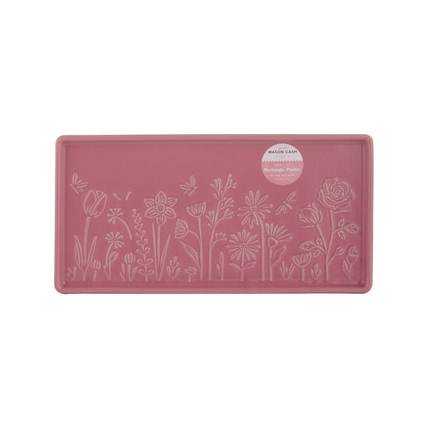 Mason Cash In The Meadow Pink Rectangle Platter, 30 x 15 x 2cm - 2