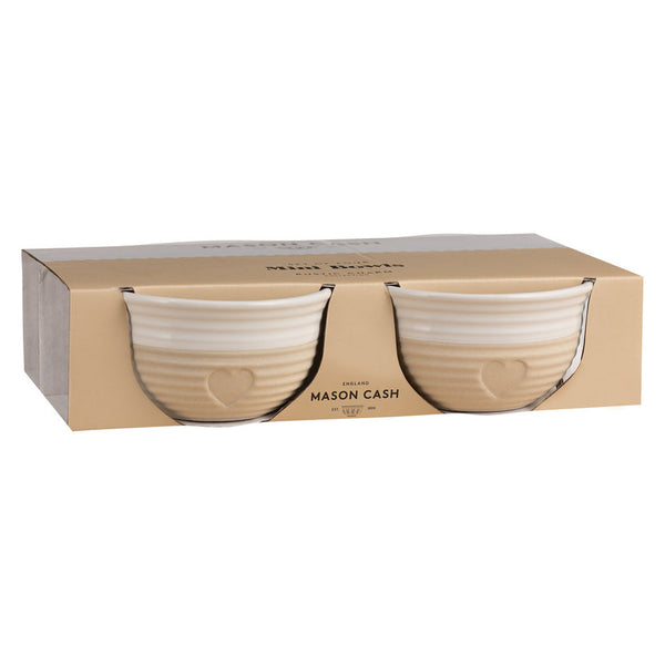Mason Cash Rustic Charm Set of 4 Mini Bowls, 9.5 x 5cm / 150cm - 2