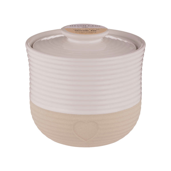 Mason Cash Rustic Charm Storage Jar, 12 x 12.7cm / 700ml - 1