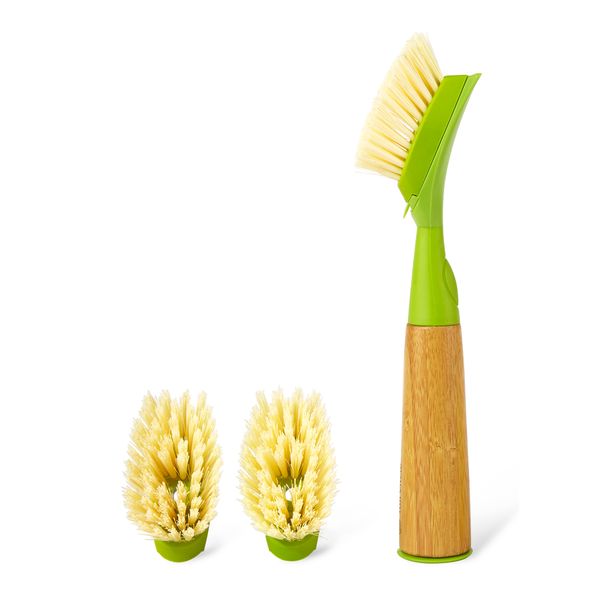 Full Circle Suds Up Soap Dispensing Dish Brush - White - 1