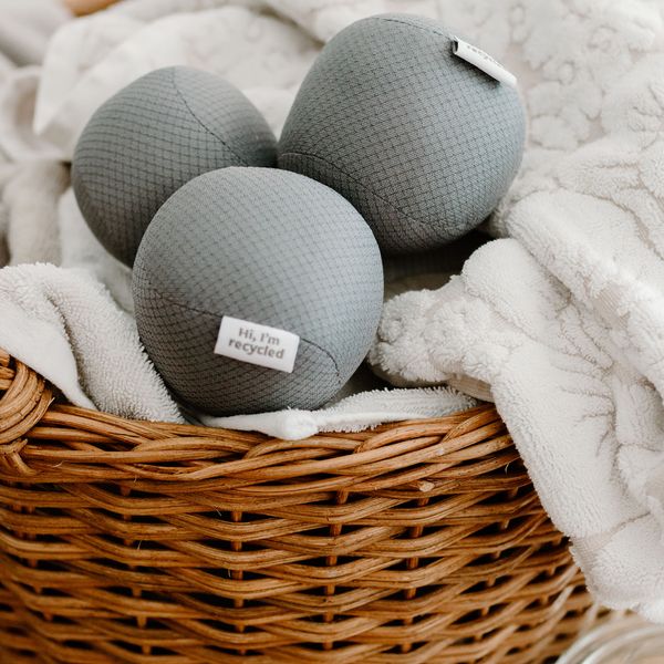 Full Circle Anti-Static Dryer Balls set / 3 - Grey - 3