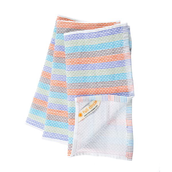 Full Circle Tidy Dish Cloths Set/3 - Multi - 2