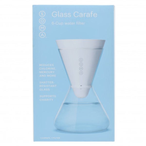 Soma Filter Carafe Glass White - 1.4L - 2