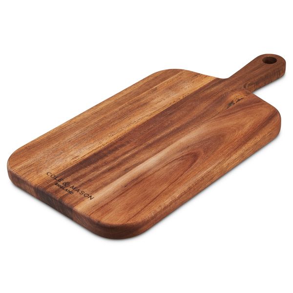 Cole & Mason Barkway Acacia Small Board with Handle - 1