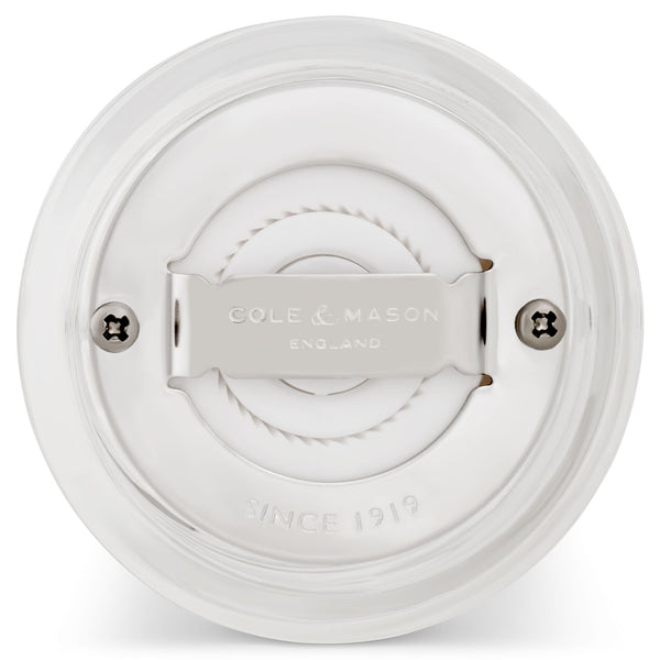 Cole & Mason 675 Acrylic Salt Mill Acrylic and Stainless Steel - 5.40cm x 5.40cm x 11.80cm - 3