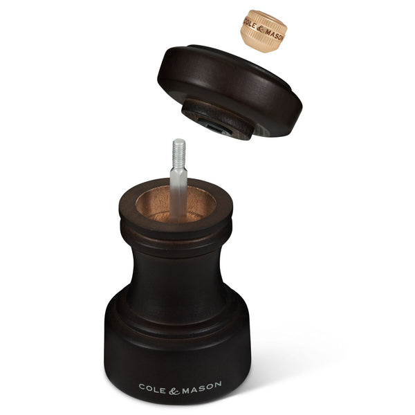 Cole & Mason Hoxton Chocolate Wood Salt Mill Beech wood - 104mm - 1