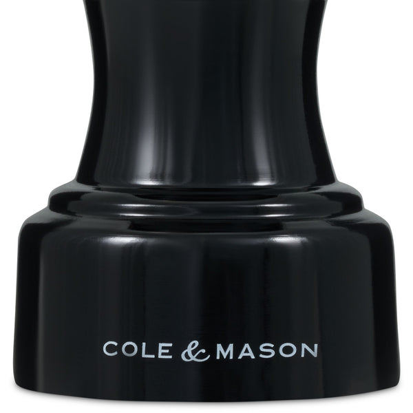 Cole & Mason Hoxton Black Gloss Pepper Mill Beech wood - 104mm - 3