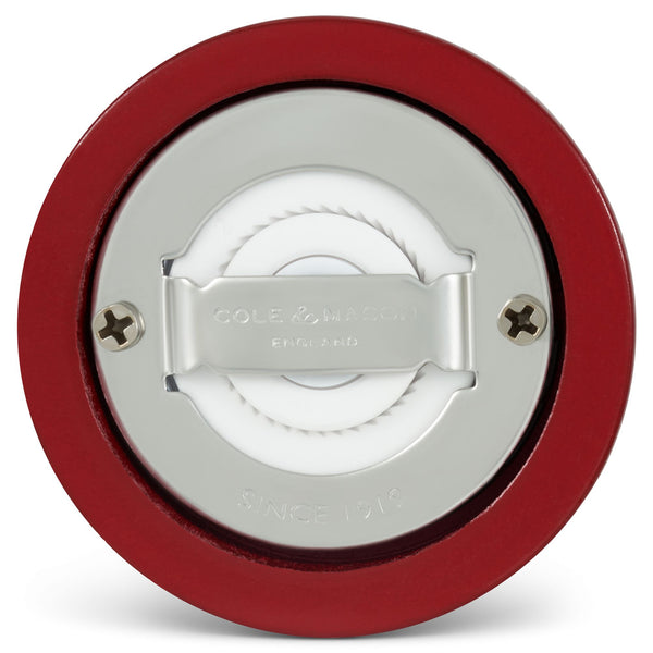 Cole & Mason Hoxton Red Gloss Salt Mill Beech wood - 104mm - 3