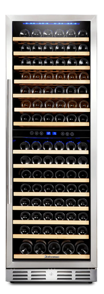 Tuscani 160 Bottle Dual Zone Wine Cooler - 2