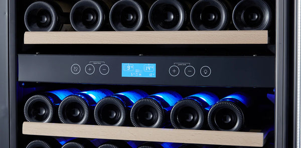 Tuscani 160 Bottle Dual Zone Wine Cooler - 1