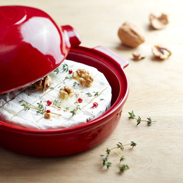 Emile Henry Ceramic Cheese Baker Burgundy - 17cm/.55L - 3