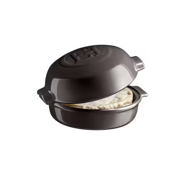 Emile Henry Ceramic Cheese Baker Charcoal - 17cm/.55L - 1