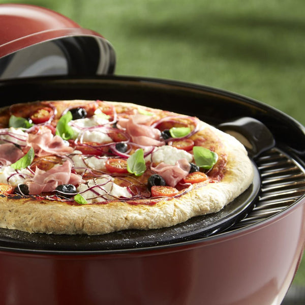 Emile Henry Ceramic Pizza Stone Smooth Charcoal - 37cm - 3