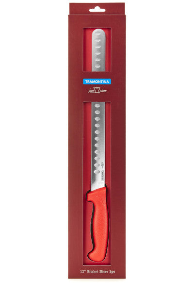 Tramontina Low & Slow Brisket Slicer Red Handle - 30cm - 1