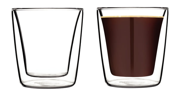 Tramontina Double Wall Espresso Glass 85ml - Set 2 - 1