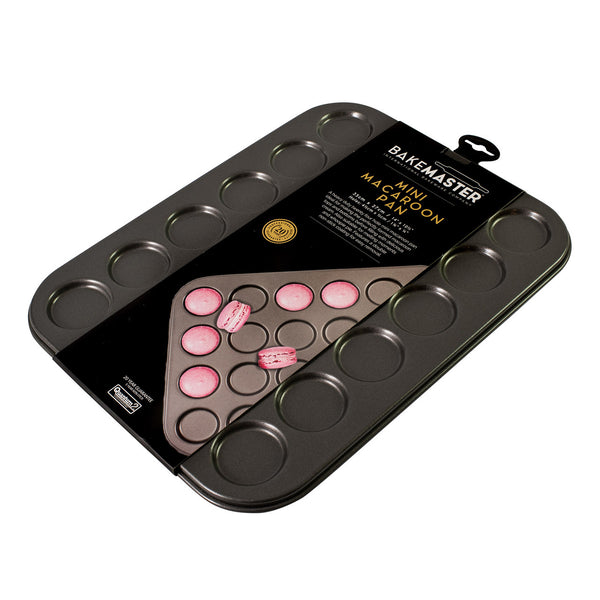 Bakemaster 24 Cup Mini Macaroon Pan 35 x 27cm - Non-stick - 1