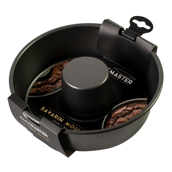 Bakemaster Nonstick Savarin Mould, 20cm X 6.5cm - 1