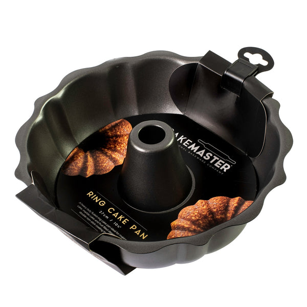 Bakemaster Nonstick Fluted Ring Cake Pan 27cm X 18cm - 1
