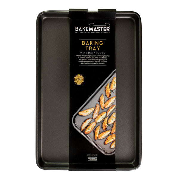 Bakemaster Oven Tray 39 x 27 x 1.9cm - Non-stick - 2