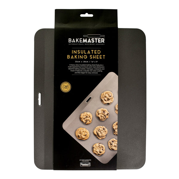 Bakemaster Non-Stick Insulated Baking Sheet, 35 X 28Cm - 2