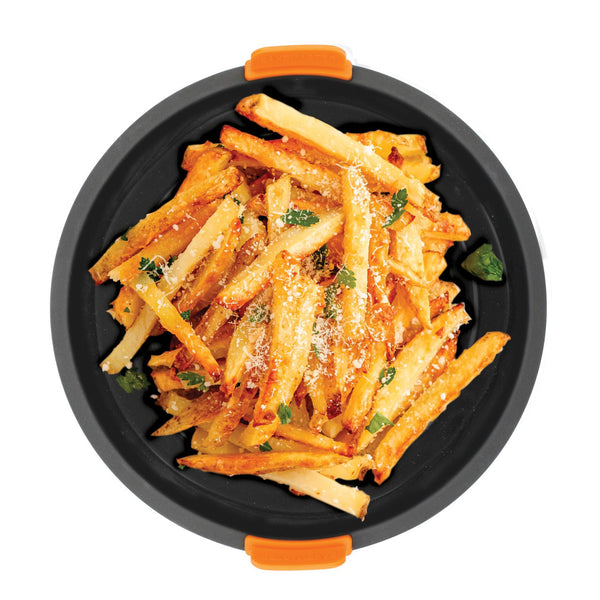 Bakemaster Silicone Collapsible Round Air Fryer Insert 21 x 6.5cm - 3