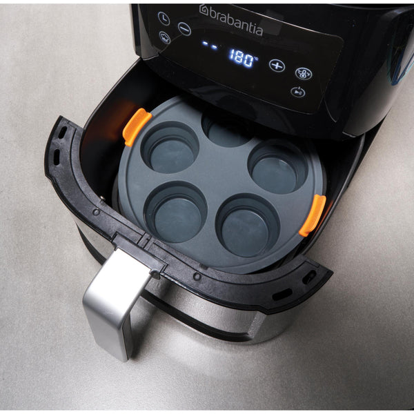 Bakemaster Silicone Collapsible 5 Cup Muffin Air Fryer Insert 21 x 4cm - 2