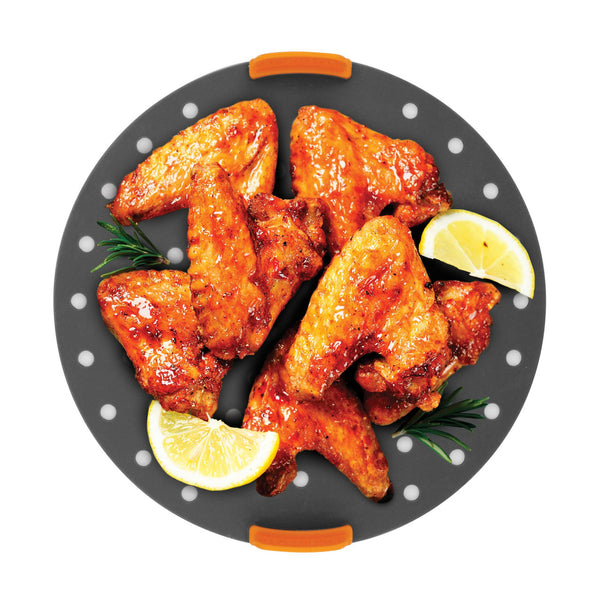 Bakemaster Silicone Round Air Fryer Liner 21cm - 2