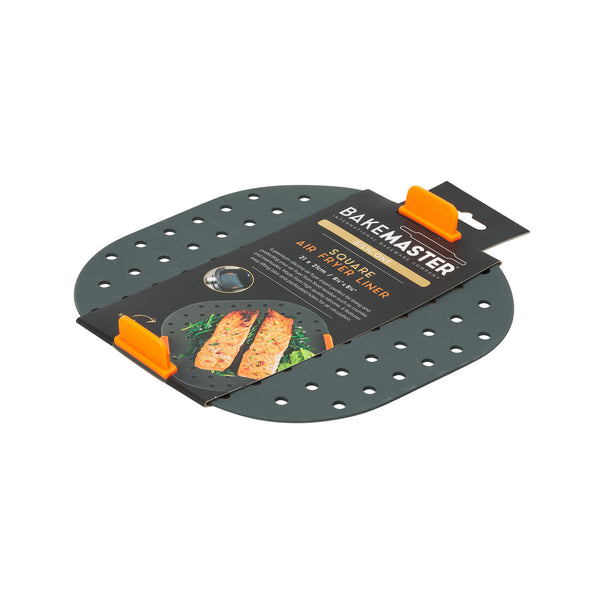 Bakemaster Silicone Square Air Fryer Liner 21 x 21cm - 3
