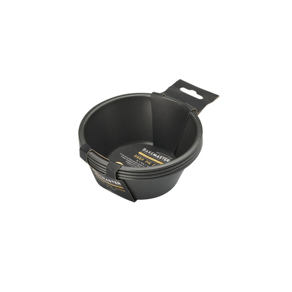 Bakemaster Deep Pie Dish Set of 4 12 x 5cm - Non-stick - 2