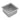 Bakemaster Silver Anodised Square Cake Pan 12.5 x 7.5cm