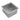 Bakemaster Silver Anodised Square Deep Cake Pan 15 x 10cm