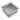 Bakemaster Silver Anodised Square Deep Cake Pan - 20cm x 10cm